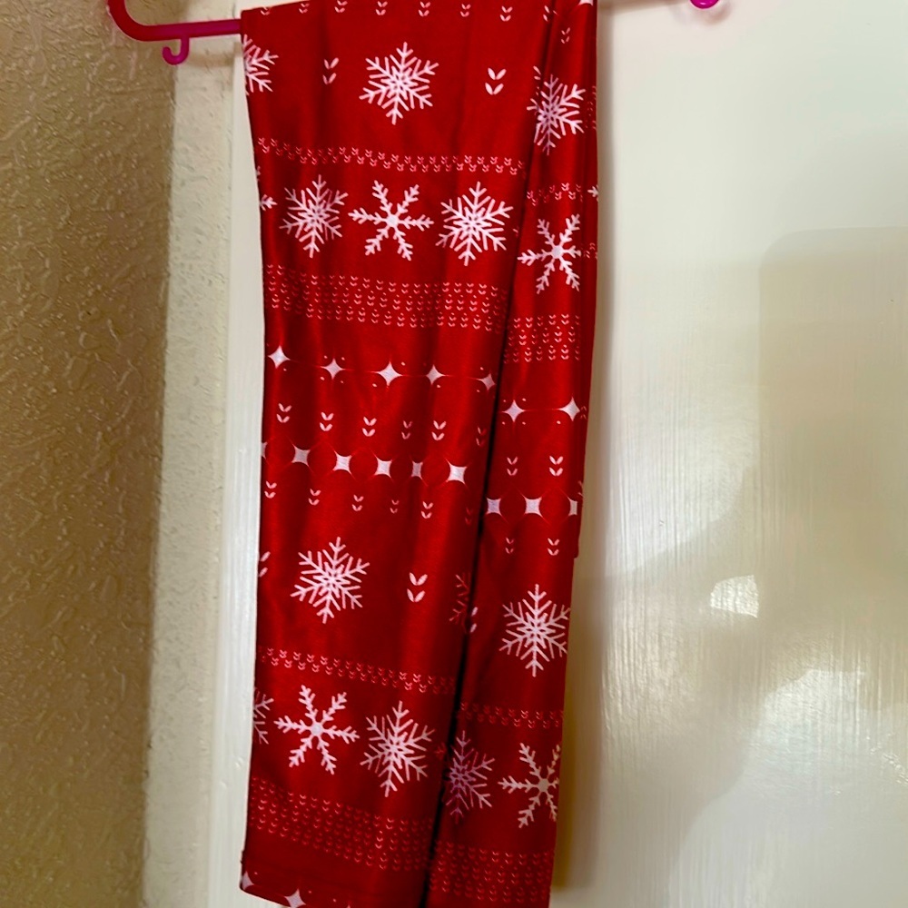 Goldsheep kids sz small Christmas leggings